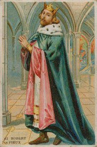 König Robert II., genannt der Fromme von French School
