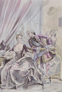 Madame de Pompadour von French School