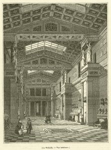 Die Walhalla, Innenansicht von French School