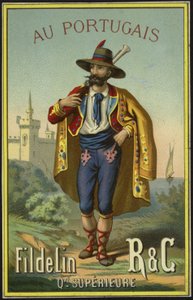 Etikett für portugiesisches Garn von French School