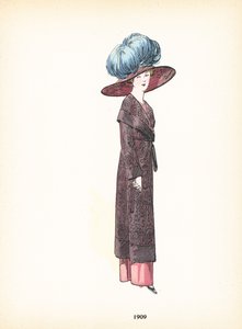 Damenmode, 1909 von French School
