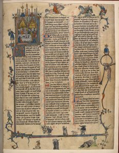 Lancelot-Grail (Der Prosa-Vulgata-Zyklus), Add MS 10294/1 f.1dr