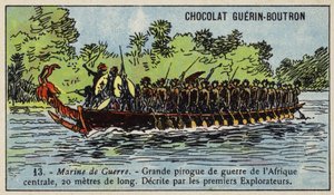 Großes zentralafrikanisches Kriegskanu