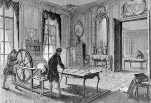 Lesages Telegraph von French School