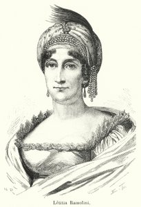 Letitia Ramolini (Gravur) von French School