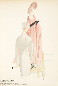 Longchamp, aus einer Sammlung von Modeplatten