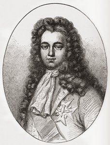 Louis François Marie Le Tellier Marquis von Barbezieux, 1668-1701. Französischer Staatsmann. Aus Les Heures Libres veröffentlicht 1908. von French School