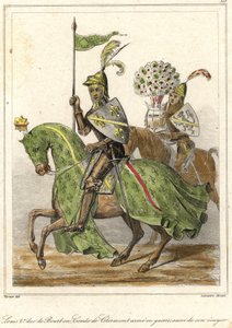 Ludwig II., genannt der Gute (1337-1410), Herzog von Bourbon (1356), Graf von Clermont. von French School