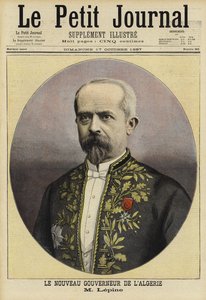 Louis Lépine, neuer französischer Gouverneur von Algerien, 1897 von French School