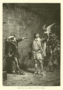 Ludwig XIII. und Albert de Luynes von French School
