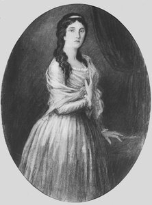 Lucile de Chateaubriand im Alter von 25 Jahren (Litho)