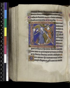 Terz, aus dem Psalter und Stundenbuch von Isabella von Frankreich, Paris, ca. 1265-70