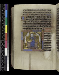 Hohelied, aus dem Psalter und Stundenbuch von Isabella von Frankreich, Paris, ca. 1265-70