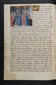 Seite aus Cent Nouvelles Nouvelles, ca. 1461-62