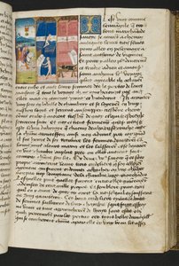 Seite aus Cent Nouvelles Nouvelles, ca. 1461-62 von French School