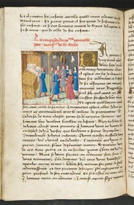 Seite aus Cent Nouvelles Nouvelles, ca. 1461-62