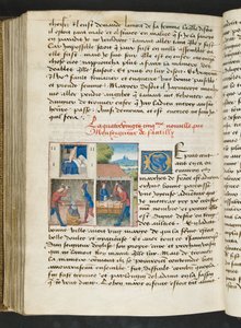 Seite aus Cent Nouvelles Nouvelles, c.1461-62 von French School