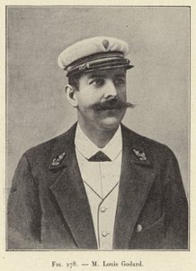 M Louis Godard (Gravur) von French School