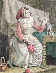 Madame Sans Culotte, ca. 1789