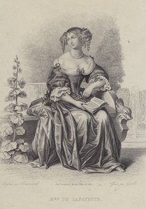 Madame de Lafayette, französische Autorin von French School