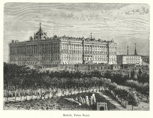 Madrid, Königspalast von French School