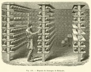 Käseladen in Holland von French School