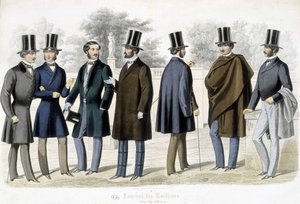 Männermodelle, „Journal des tailors“ von French School
