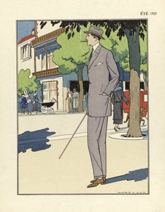 Männeranzug, von Marc-Luc, veröffentlicht 1923