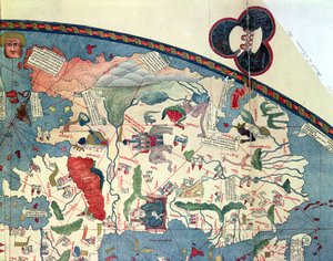 Karte von Afrika, nach einem Original von 1447