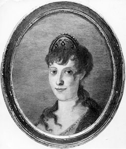 Maria Letizia Ramolino als junge Frau von French School