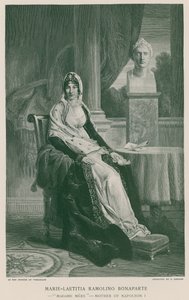 Marie-Laetitia Ramolino Bonaparte von French School