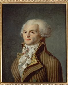 Maximilien Robespierre von French School
