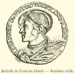 Medaille von Francois Clouet, sechzehntes Jahrhundert von French School