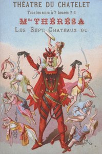Mephistopheles, der Männer und Frauen in Ketten baumeln lässt von French School