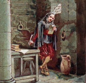 Michel de Marillac (1563-1632) eingeschlossen im Schloss von Chateaudun von French School