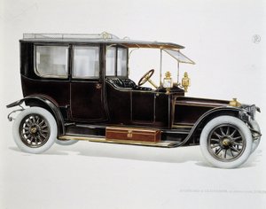 Modell Limousine - in „Les Etablissements Panhard et Levassor“