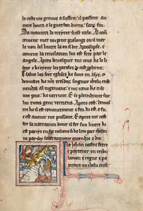 Kommentar zur Apokalypse des Heiligen Johannes, spätes 13. Jahrhundert