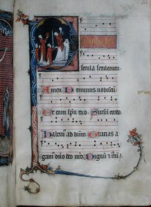 Ms 103 Historisierte Initiale 