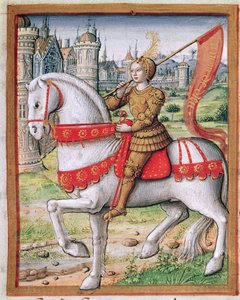 Johanna von Orleans aus Vie des Femmes Celebres, ca. 1505 von French School