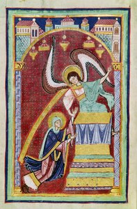 Die Vision des Hl. Aldegondius, aus Das Leben und die Wunder des Hl. Amand von French School