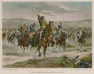 Murat führt die Kavallerie bei Jena