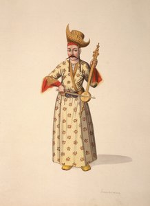 Musiker, osmanische Periode, drittes Viertel des 18. Jahrhunderts von French School