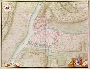 Namur und die Umgebung, aus Atlas de Louis XIV. Plans des places etrangeres, 1665