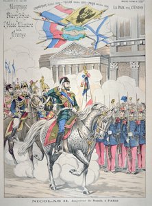 Nikolaus II. besucht Paris im Oktober 1896