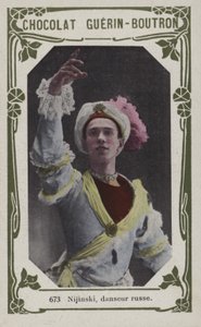 Nijinski, russischer Tänzer von French School