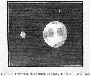 Beobachtung des Satelliten von Venus (Cassini) von French School