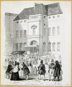 Eröffnung des Musée Royal (Musée du Louvre), 15. März von French School
