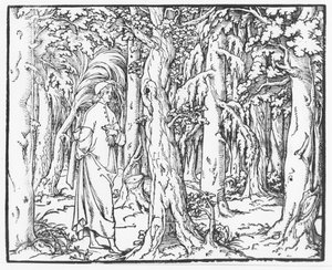 Seite aus "Discours du Songe de Poliphile" von Francesco Colonna, 1546
