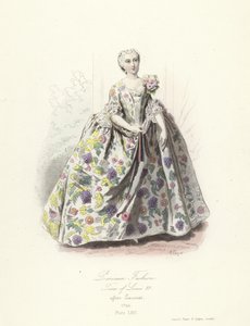 Pariser Mode, Zeit von Ludwig XV.