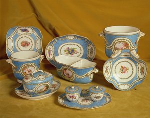 Teil des Sevres Melbourne Service, 1770-71
